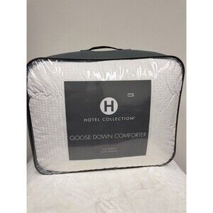 Hotel Collection European White Goose Down Full/Queen Light Weight Comforter